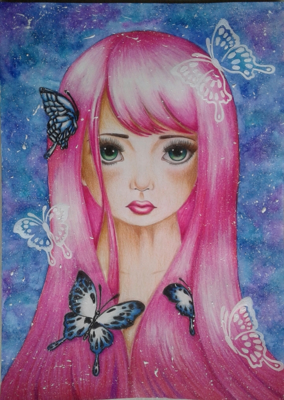 картина"Нимфа"