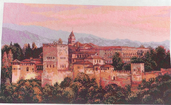 Вышитая картина "Альгамбра"