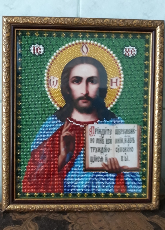 Икона бисером