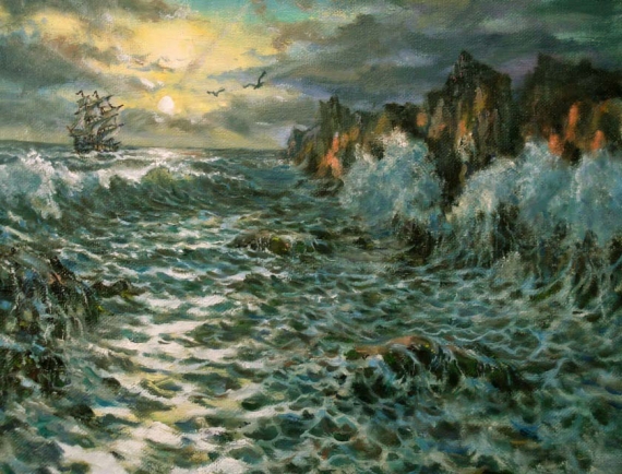 Картина "Блеск моря"