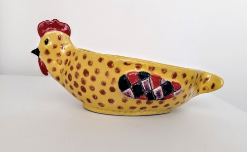 Тарелки "Курочка-пеструшка"