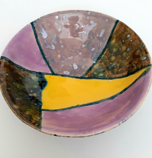 Тарелка глубокая расписная