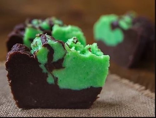 Мыло ручной работы "Шоколад и Мята"