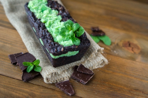 Мыло ручной работы "Шоколад и Мята"