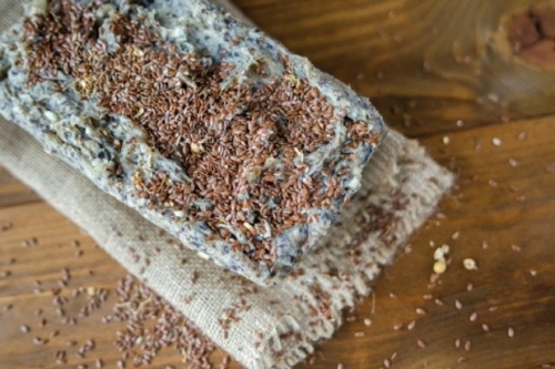 Мыло ручной работы "Льняной Скраб" с лифтинг-эффектом