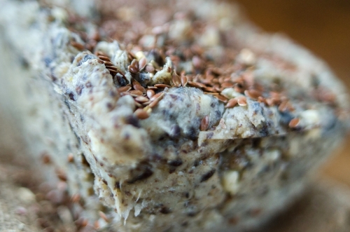 Мыло ручной работы "Льняной Скраб" с лифтинг-эффектом