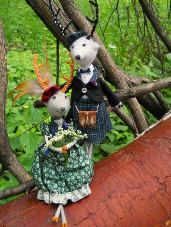 Шотландские олени