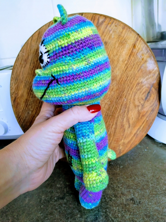 Радужный яркий Бегемотик