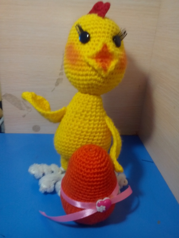 цыпка с яйцом