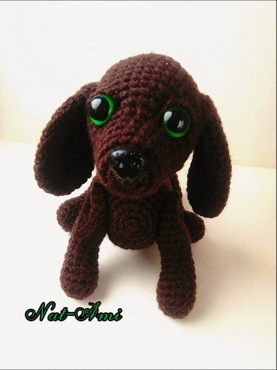 Щенок Шоколад