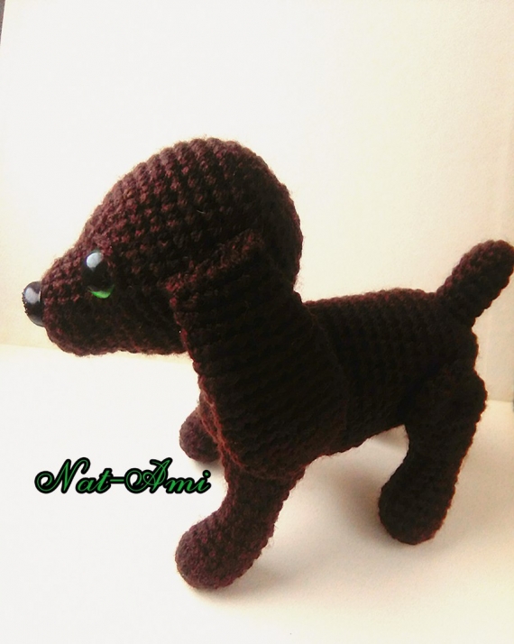 Щенок Шоколад