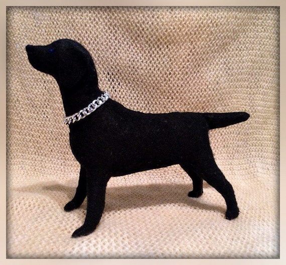 Собачки из фетра