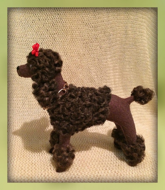 Собачки из фетра