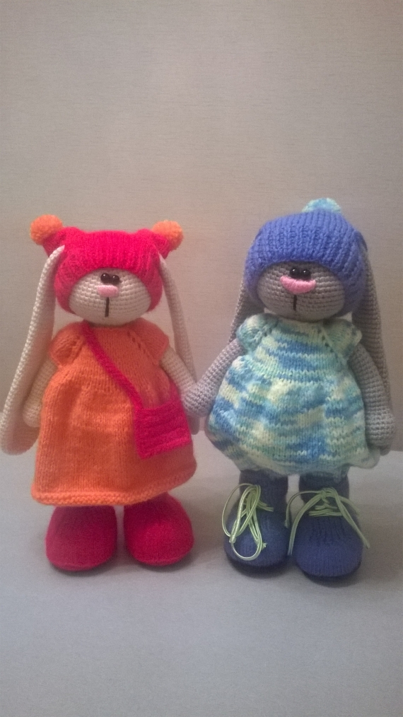 Вязаный Зайка