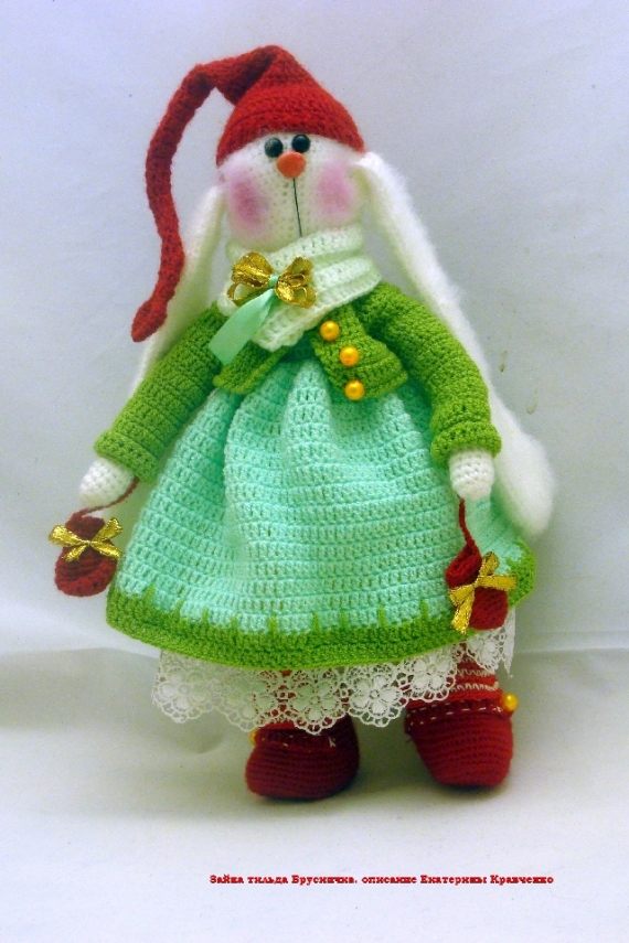 ЗАЙКА БРУСНИЧКА тильда