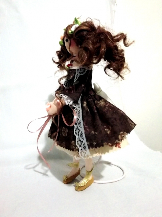 Кукла текстильная, интерьерная