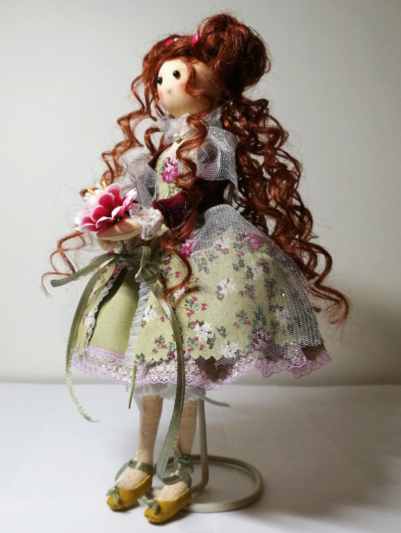 Кукла текстильная, интерьерная