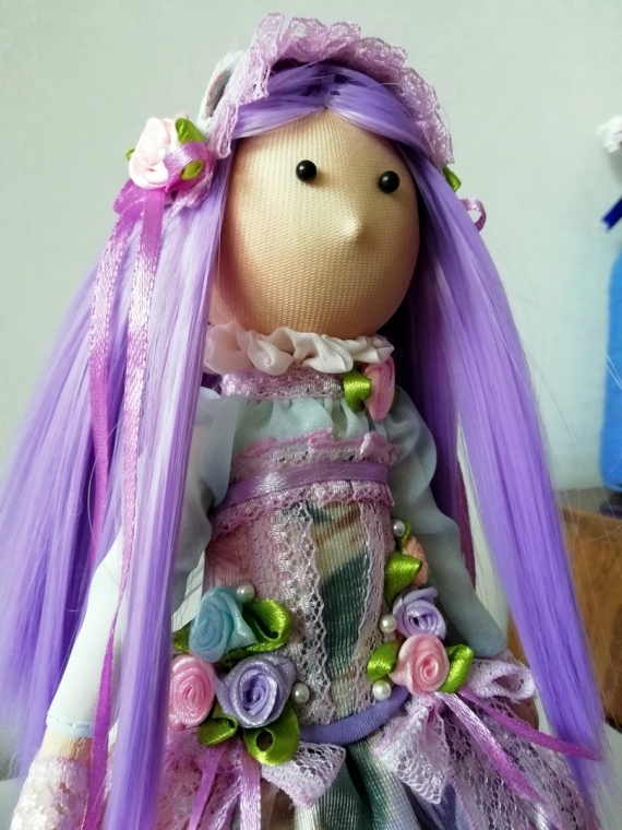 Кукла текстильная, интерьерная