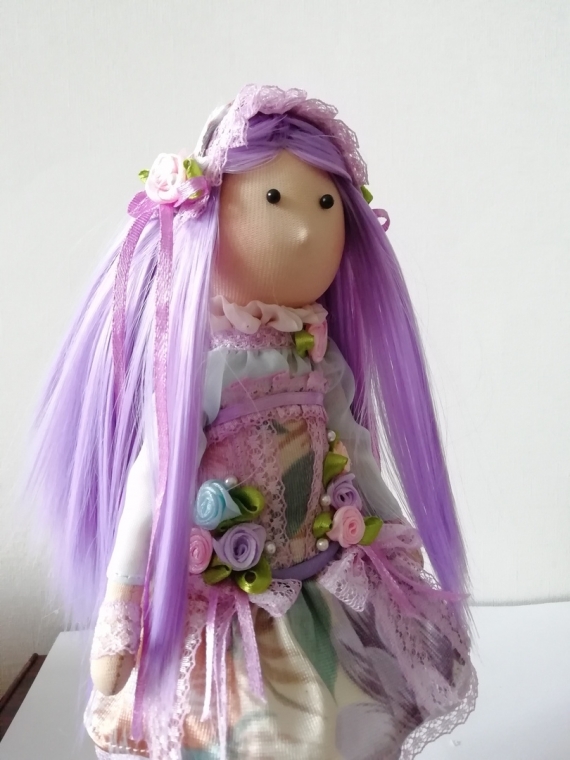 Кукла текстильная, интерьерная