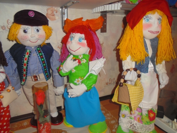 текстильные  куклы