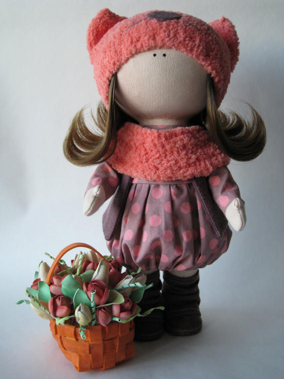 Интерьерная куколка ручной работы