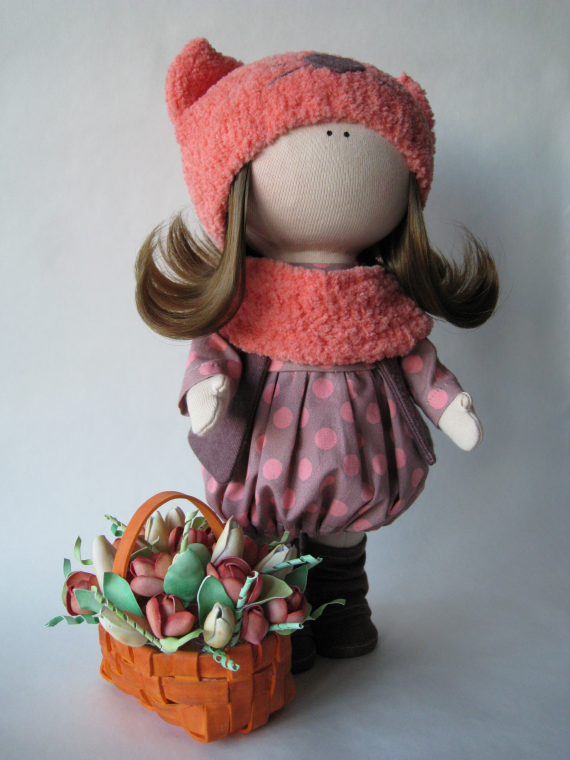 Интерьерная куколка ручной работы