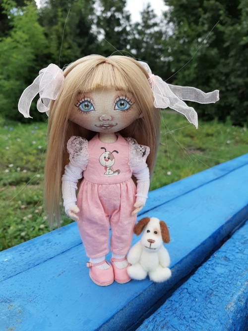 Кукла текстильная ручной работы