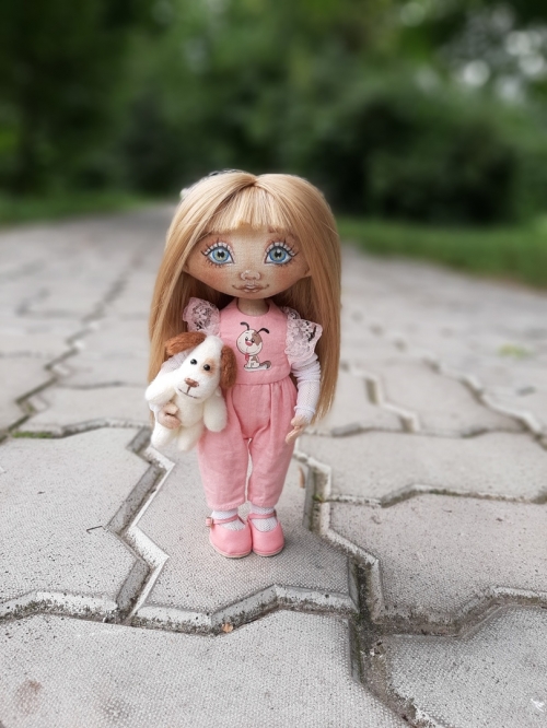 Кукла текстильная ручной работы