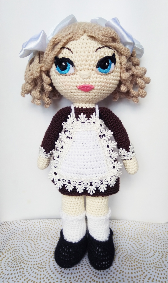 Кукла школьница