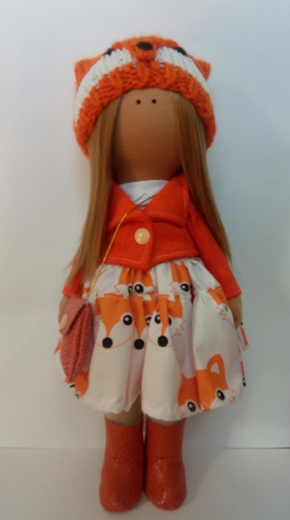 Кукла лисичка