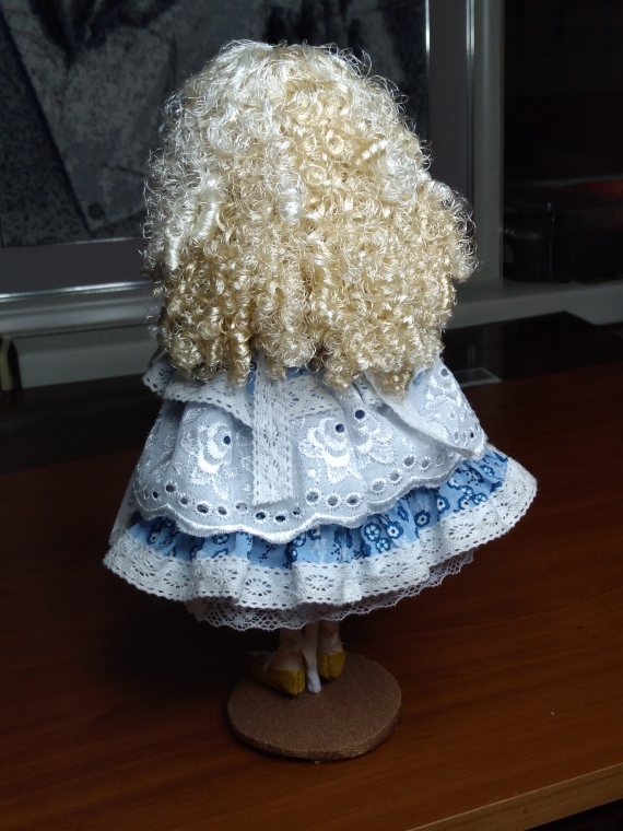 Кукла интерьерная, текстильная.