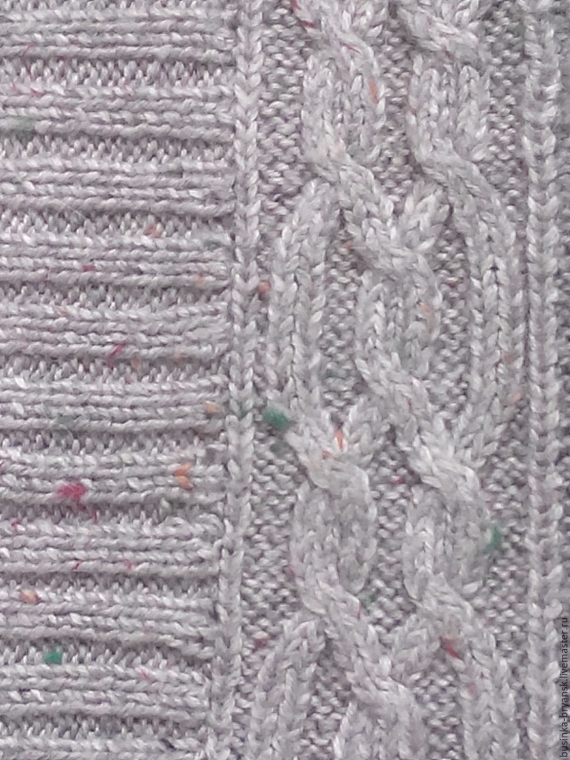 Пальто женское вязаное