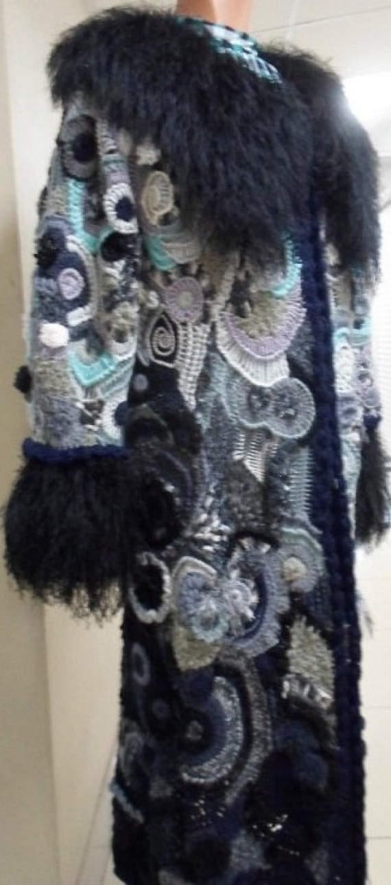 пальто фриформ