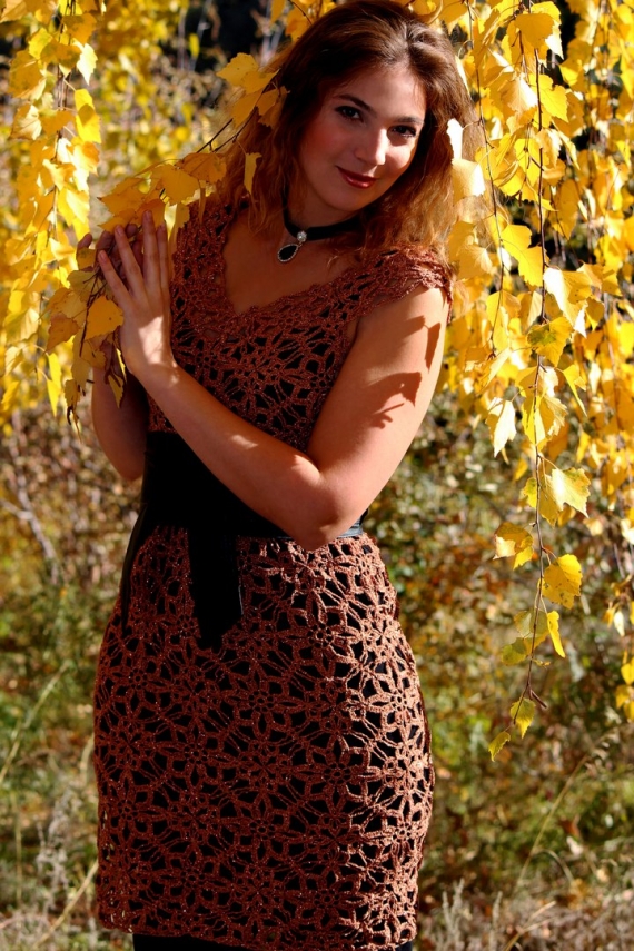 Платье "Осенняя роскошь"