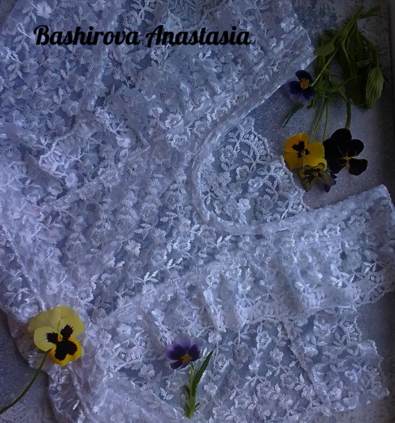 Фартук школьный гипюровый