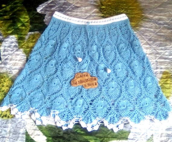 Вязаная юбка