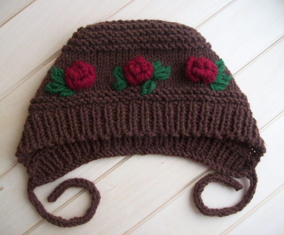 Шапочка из полушерсти