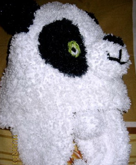 Шапочка Панда на 2-5 лет