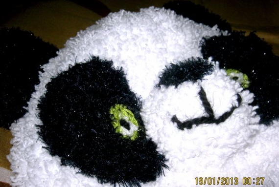 Шапочка Панда на 2-5 лет