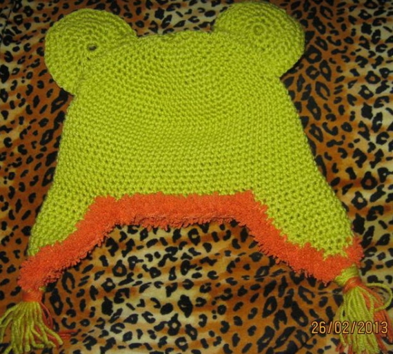 Шапочка Лягушонок на 2-5 лет