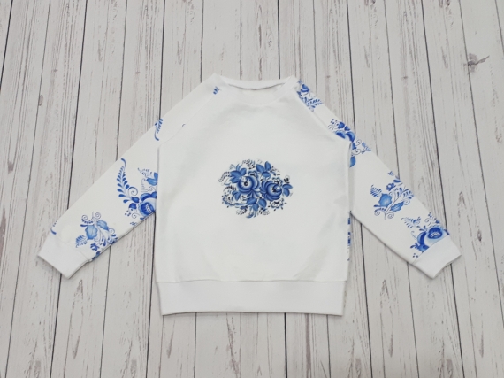 Свитшот гжель