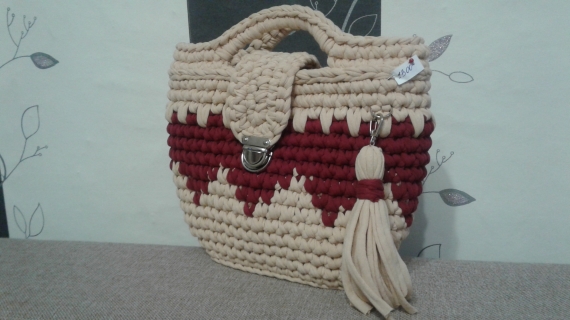 Сумка двухцветная