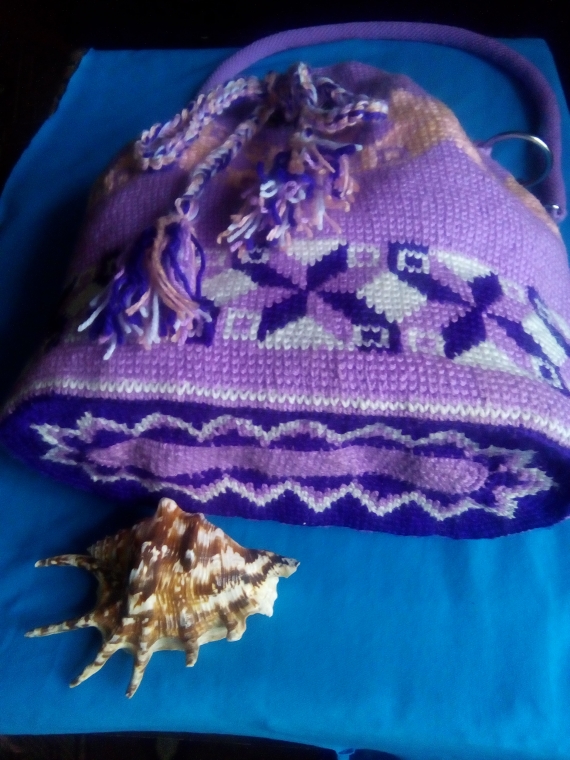 Сумка вязанная