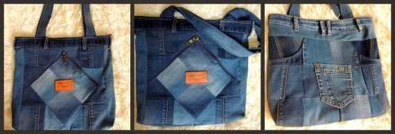 Джинсовая сумка