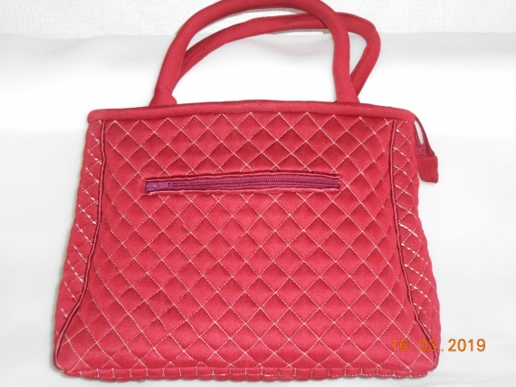 сумка женская бордо из неопрена