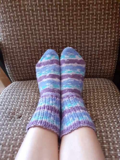 Носки вязаные