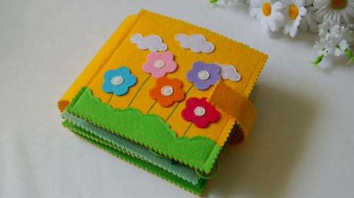 Книжка из фетра "Природа"