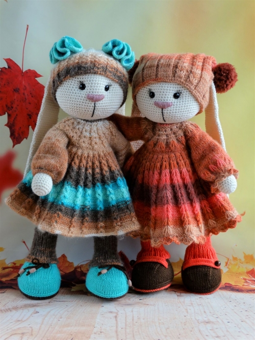 Вязаная Зайка