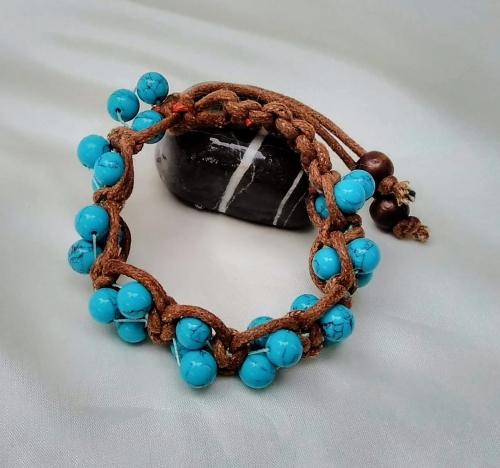 Плетеный браслет "Шамбала"