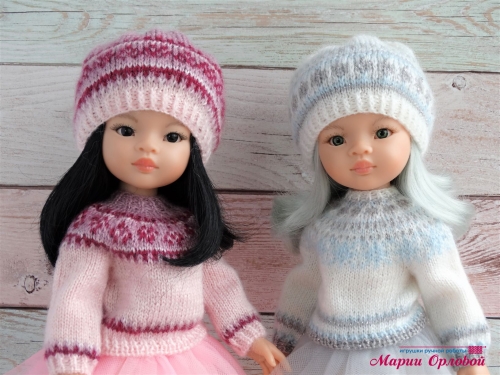 Лопапейса и шапочка для Паола Рейна